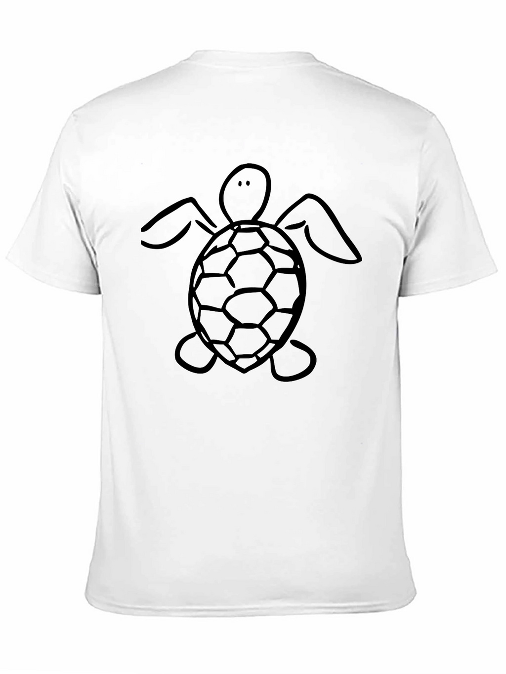 Black Turtle Graphic Tee - Casual Style