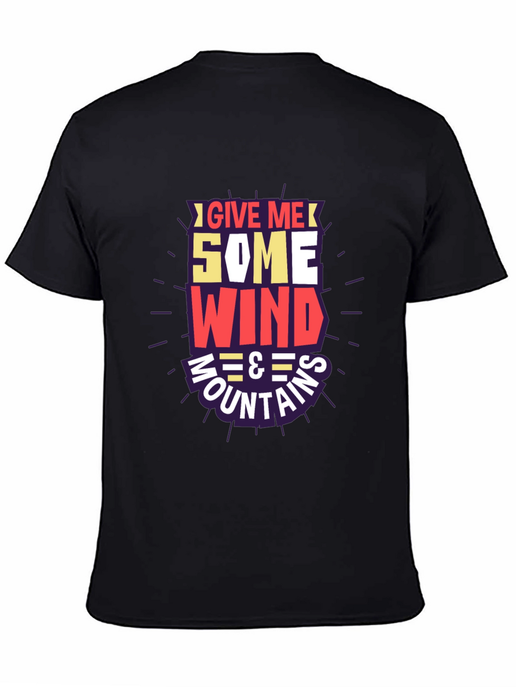 Give Me Some Wind & Mountains Graphic Tee