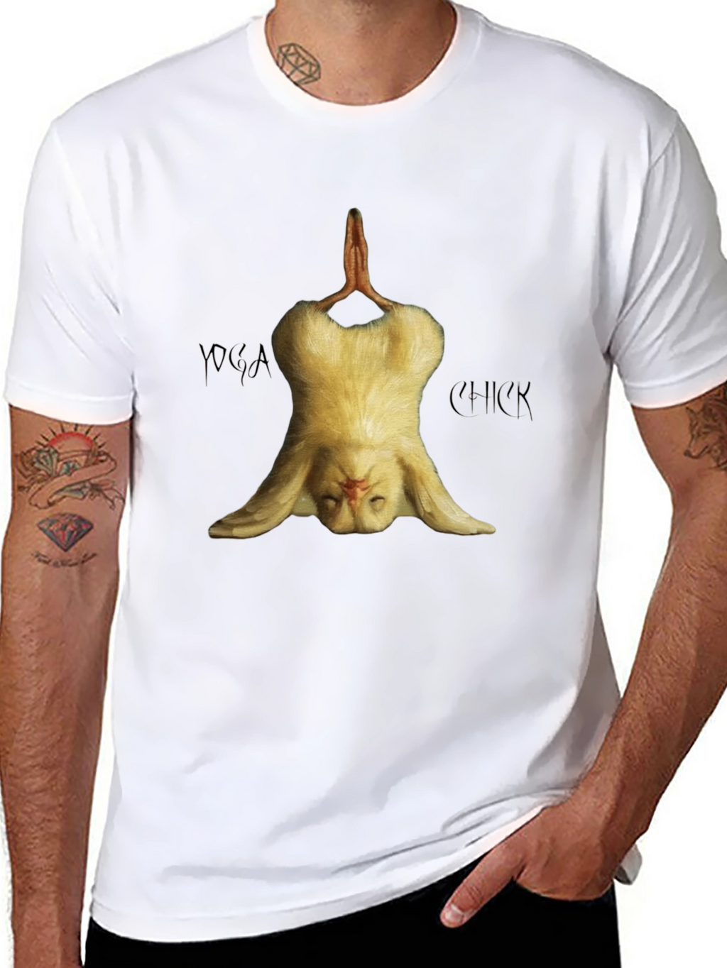 Yoga Chick Black T-Shirt