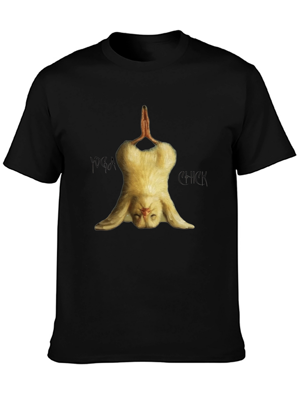 Yoga Chick Black T-Shirt