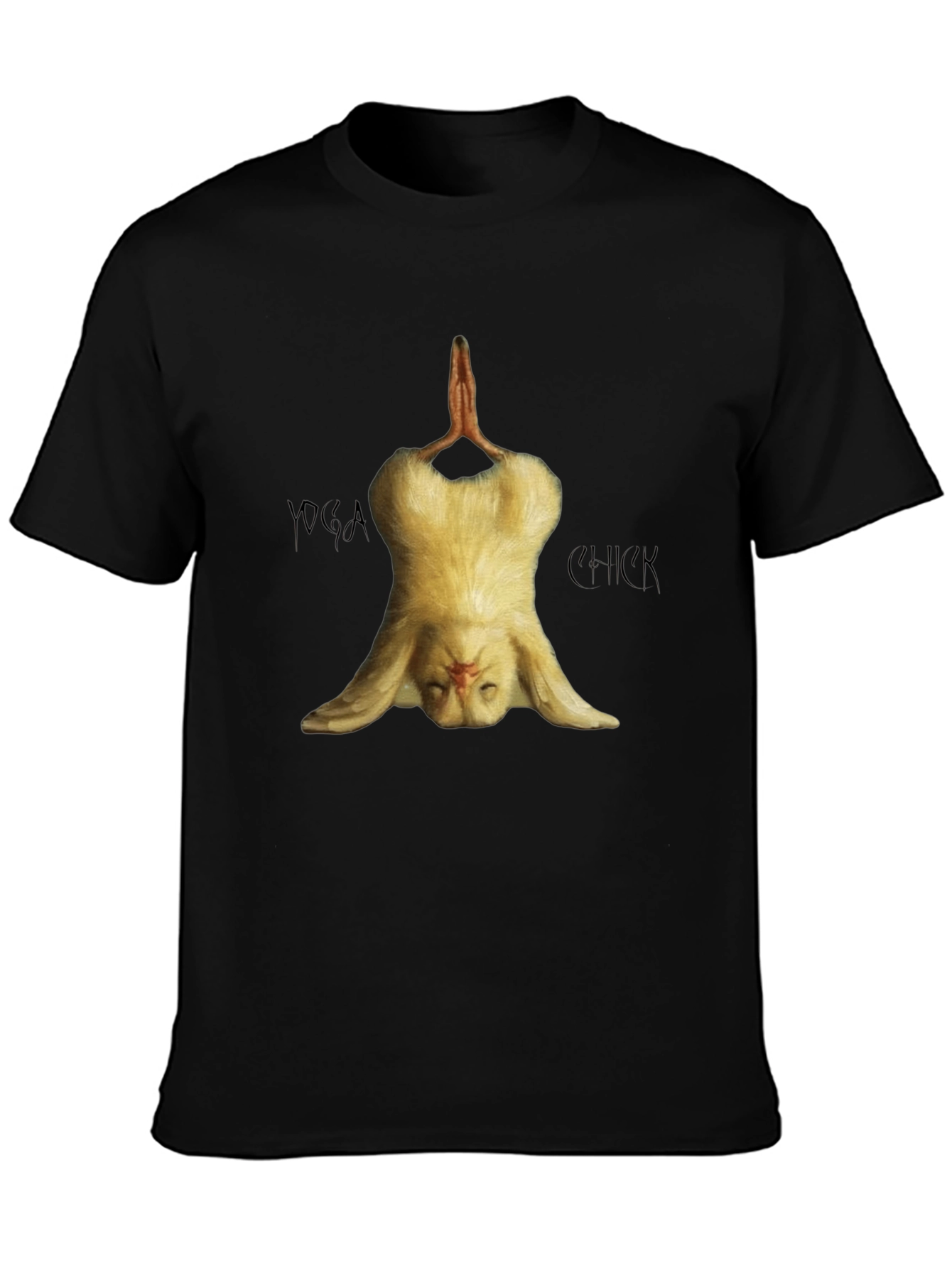 Yoga Chick Black T-Shirt