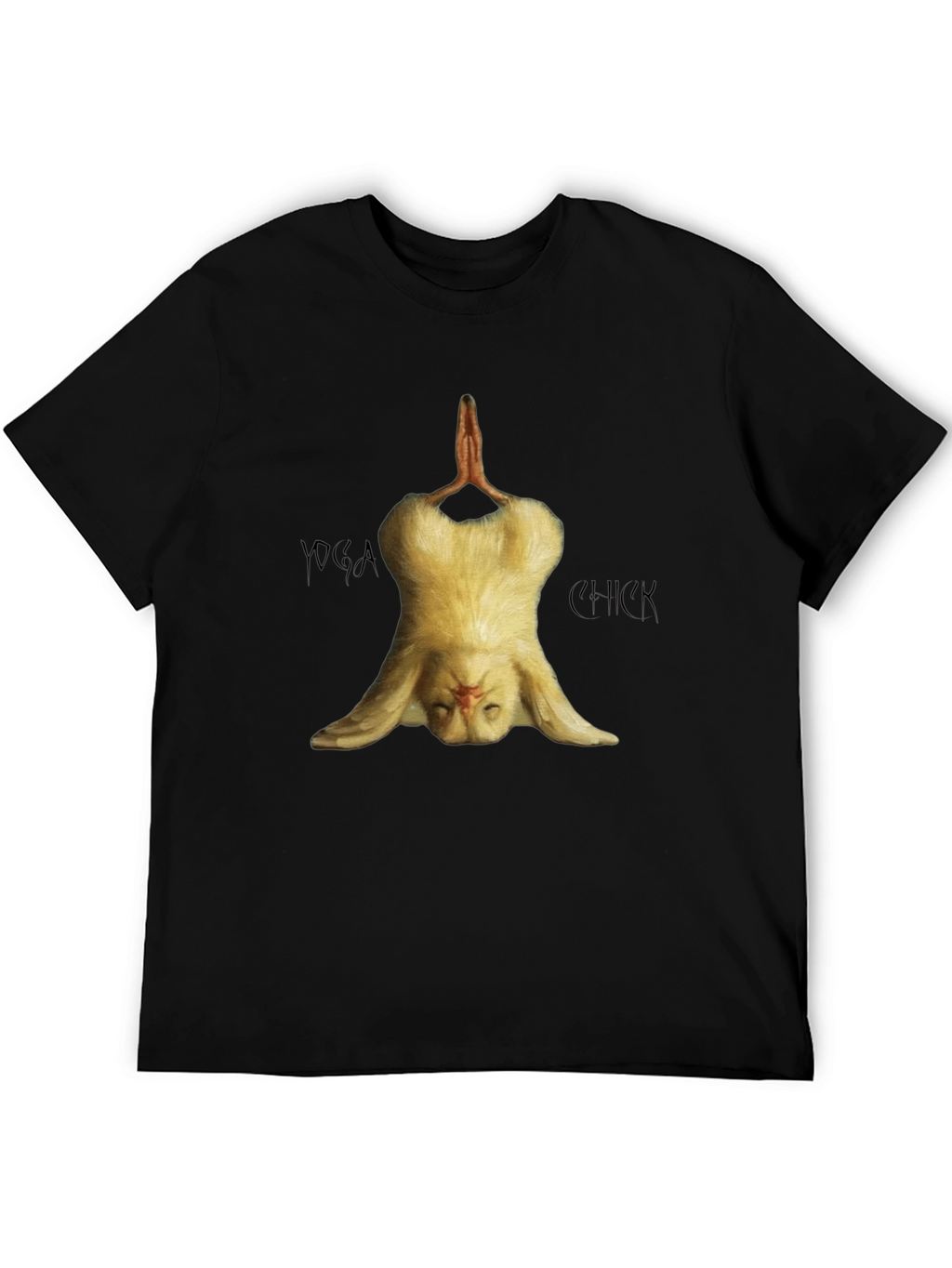 Yoga Chick Black T-Shirt