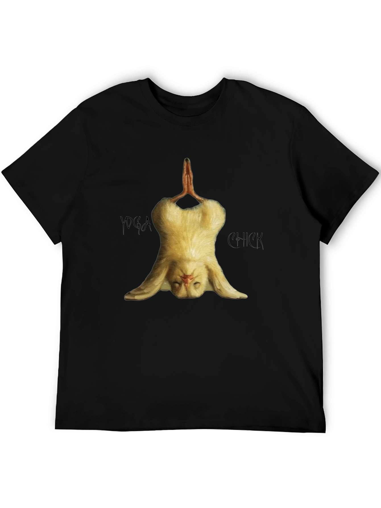 Yoga Chick Black T-Shirt