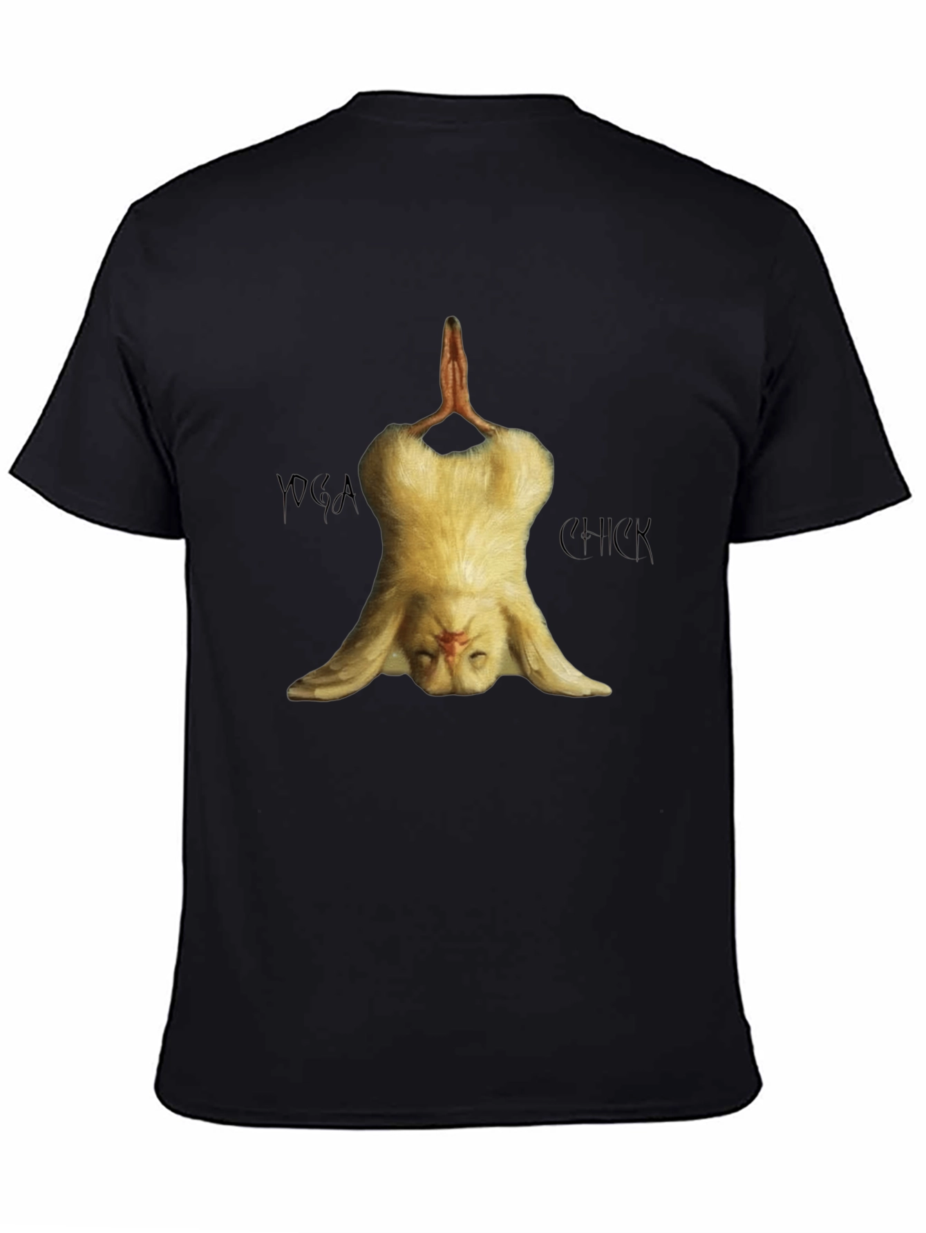 Yoga Chick Black T-Shirt