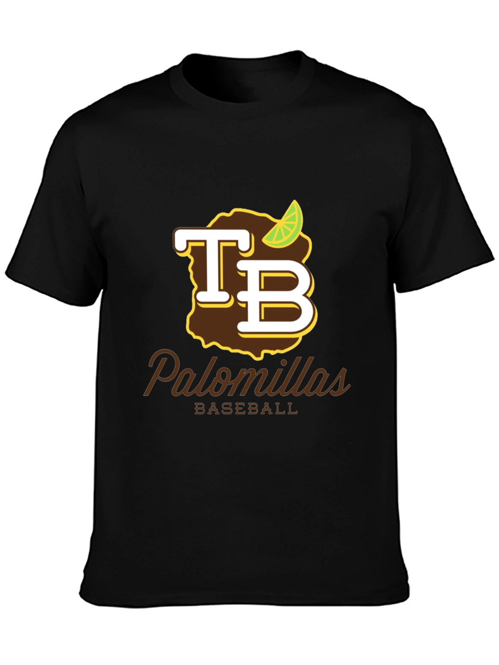 Palomillas Baseball Black T-Shirt