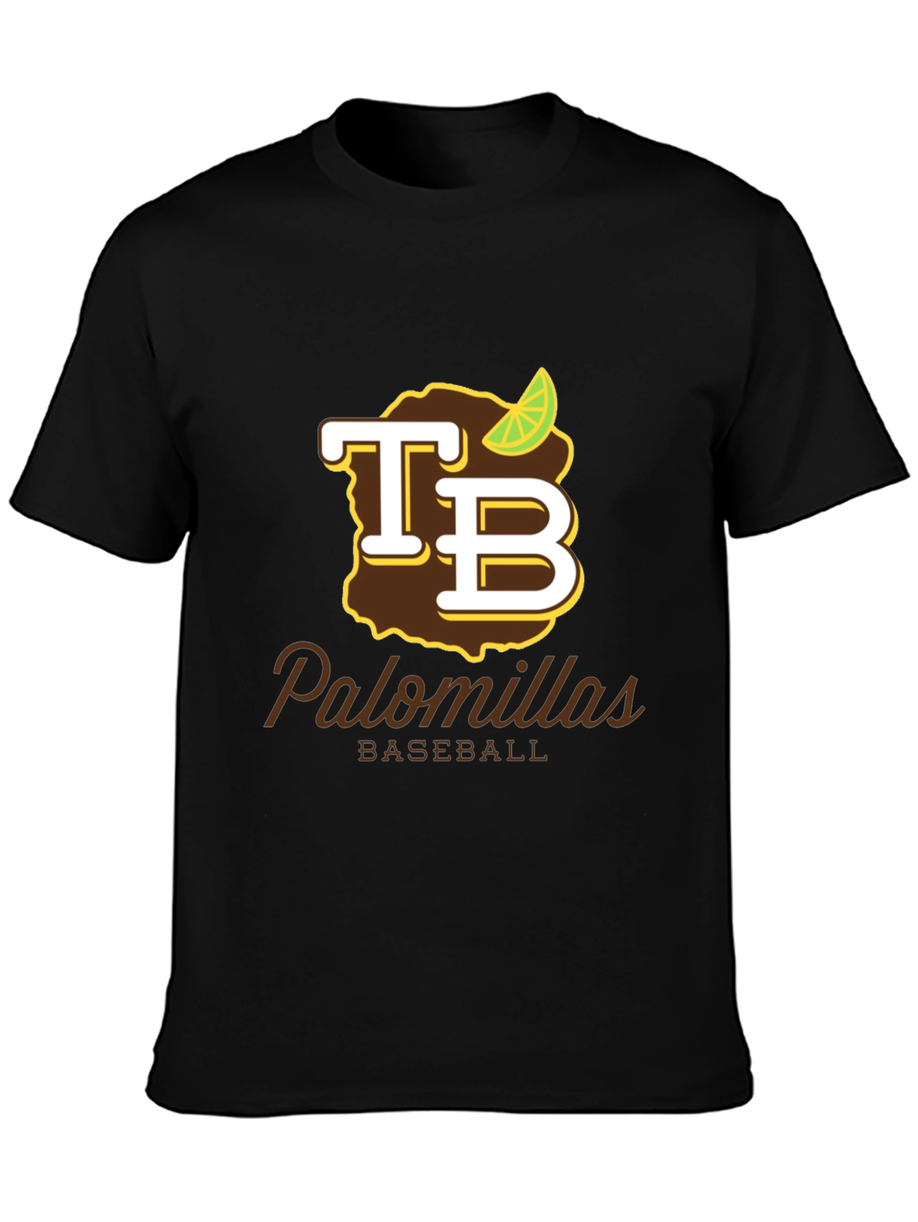 Palomillas Baseball Black T-Shirt