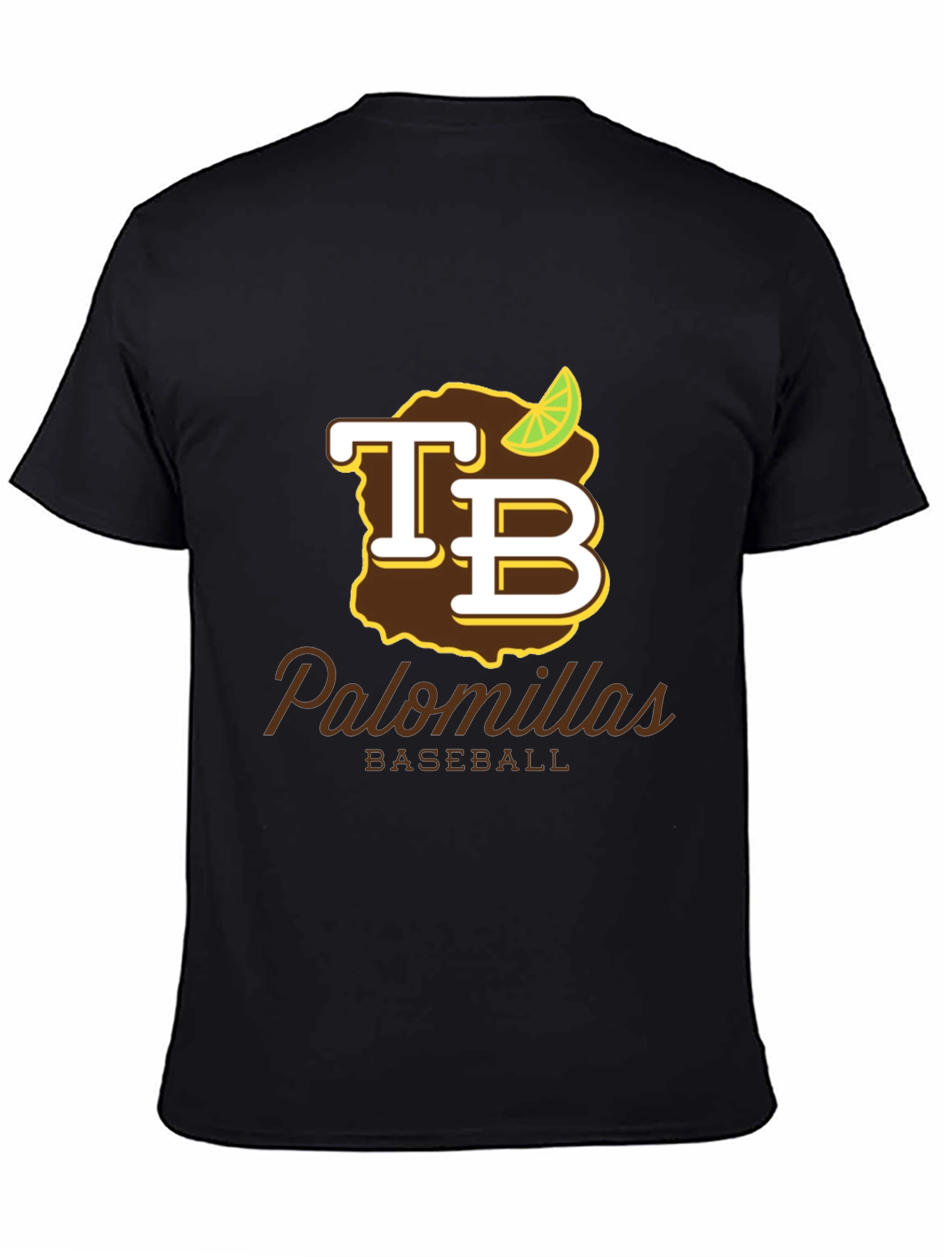 Palomillas Baseball Black T-Shirt