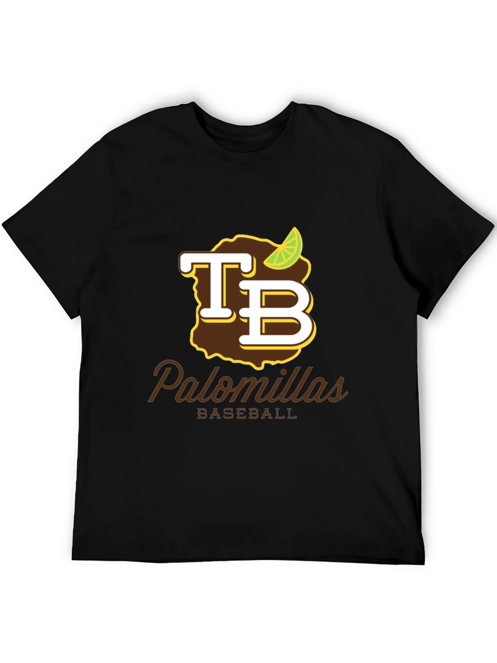 Palomillas Baseball Black T-Shirt