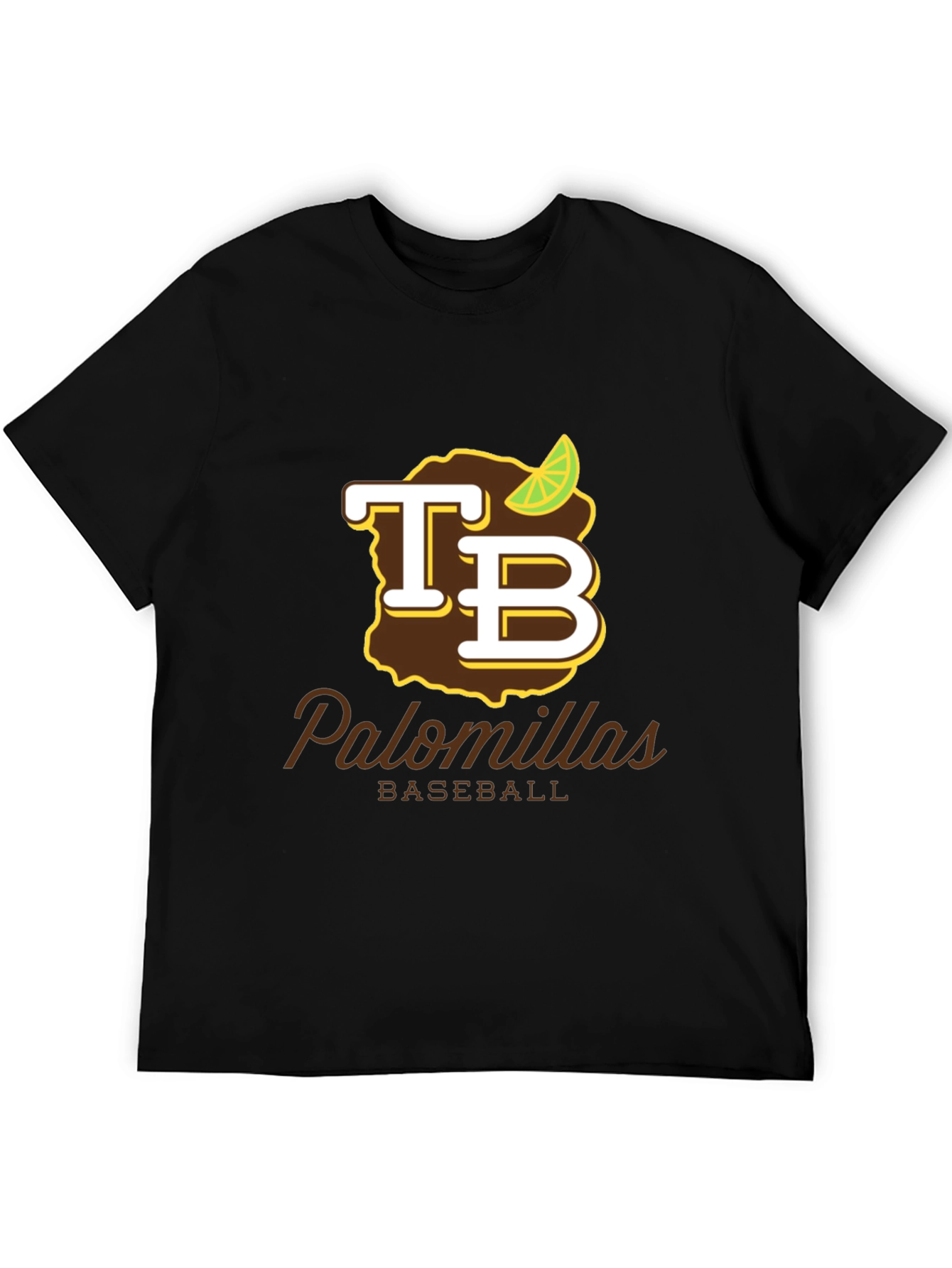 Palomillas Baseball Black T-Shirt