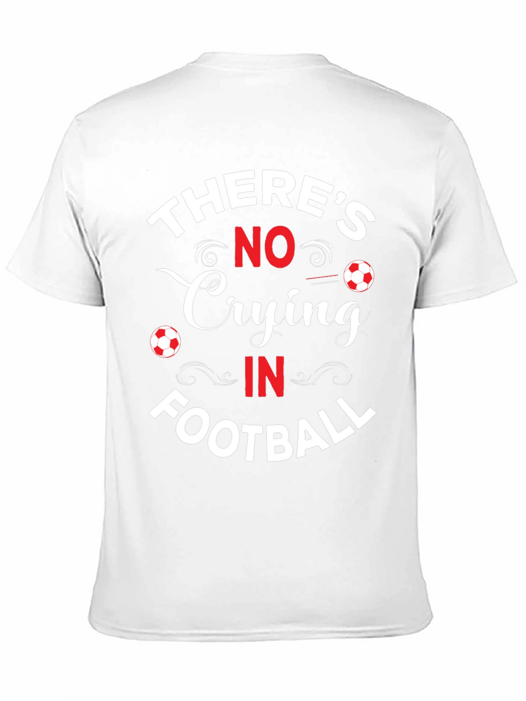 No Crying in Football Graphic T-Shirt
