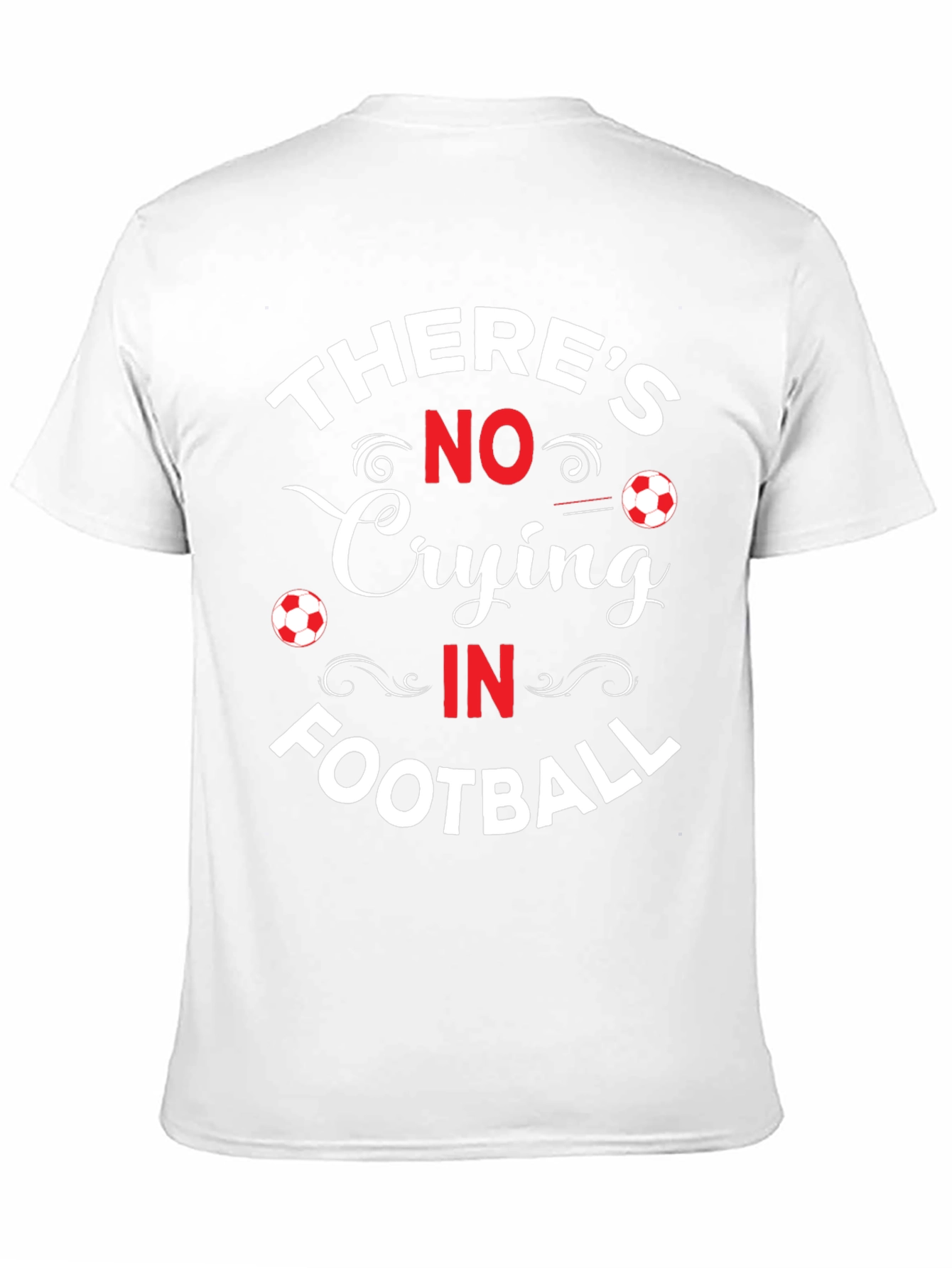 No Crying in Football Graphic T-Shirt