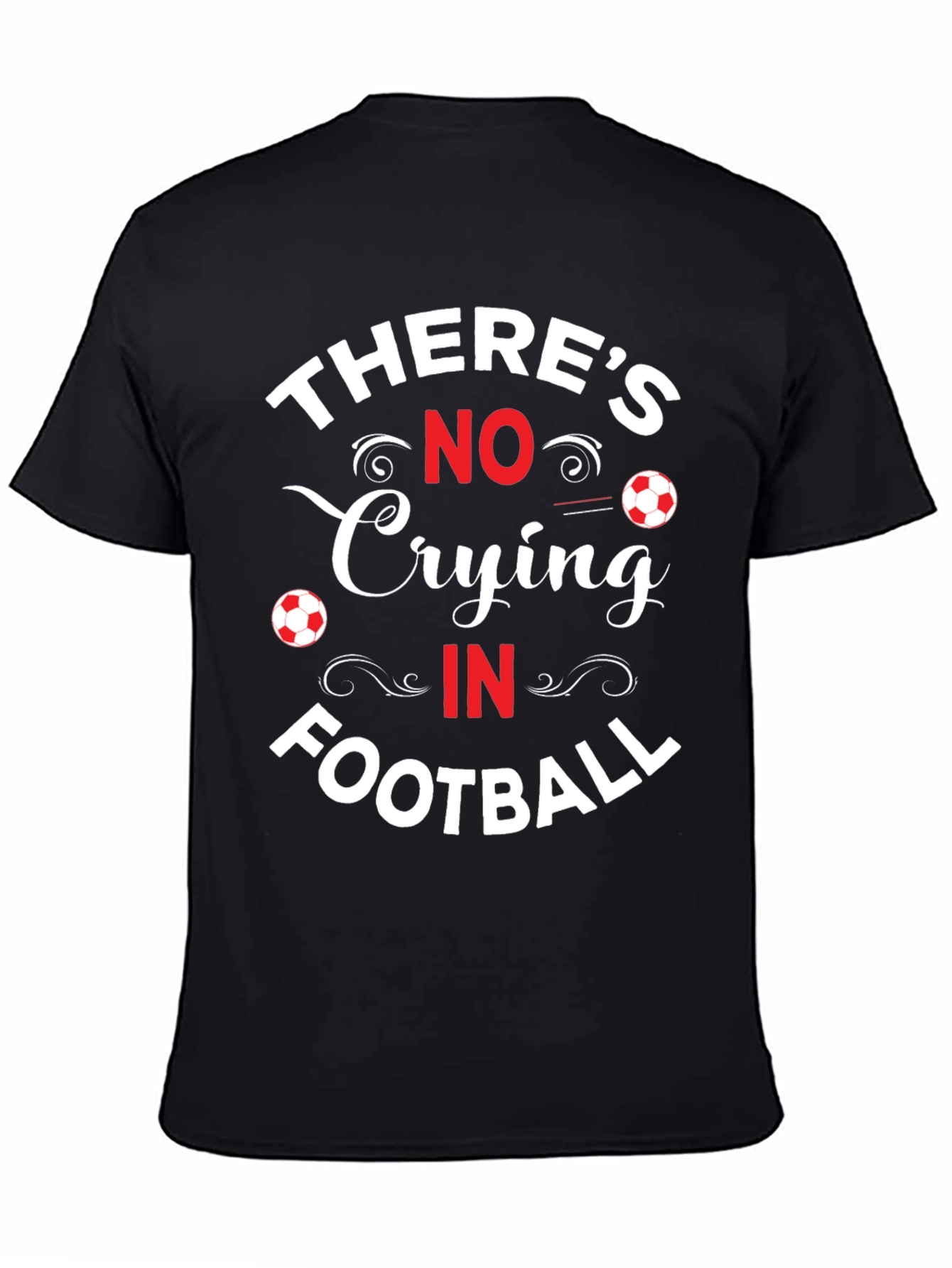 No Crying in Football Graphic T-Shirt