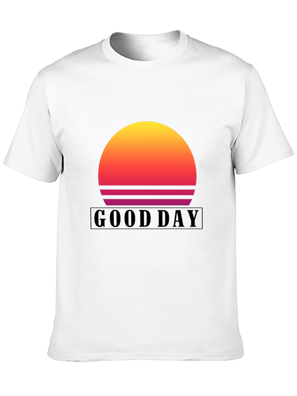 Good Day Sunset Graphic T-Shirt - Stylish Casual Wear
