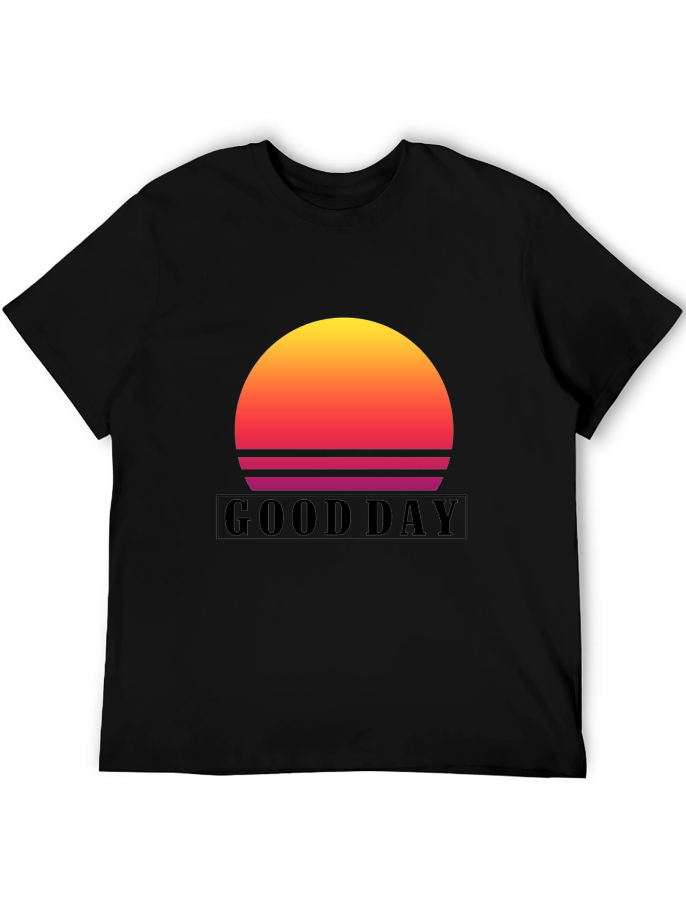 Good Day Sunset Graphic T-Shirt - Stylish Casual Wear