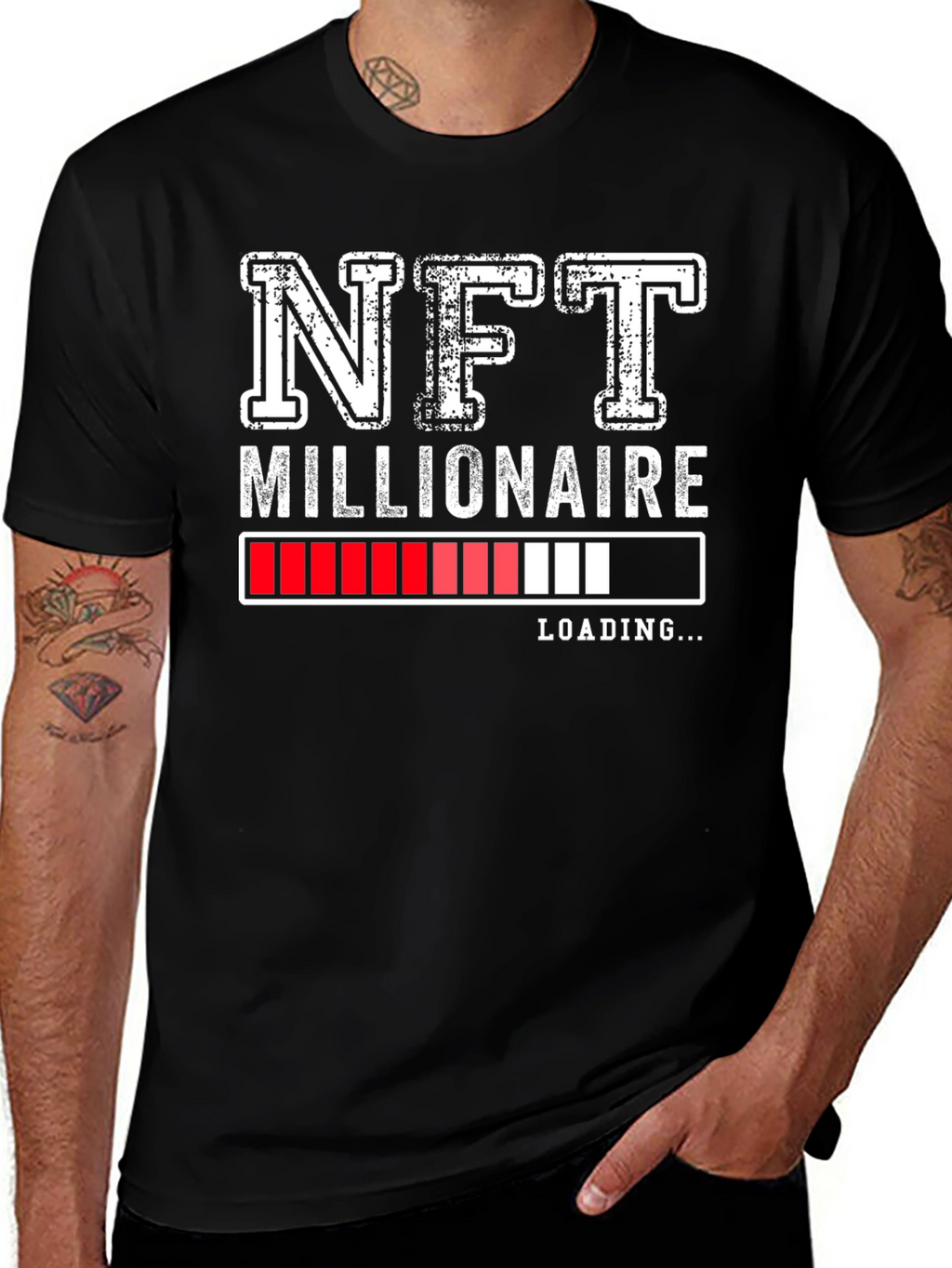 NFT Millionaire Loading T-Shirt