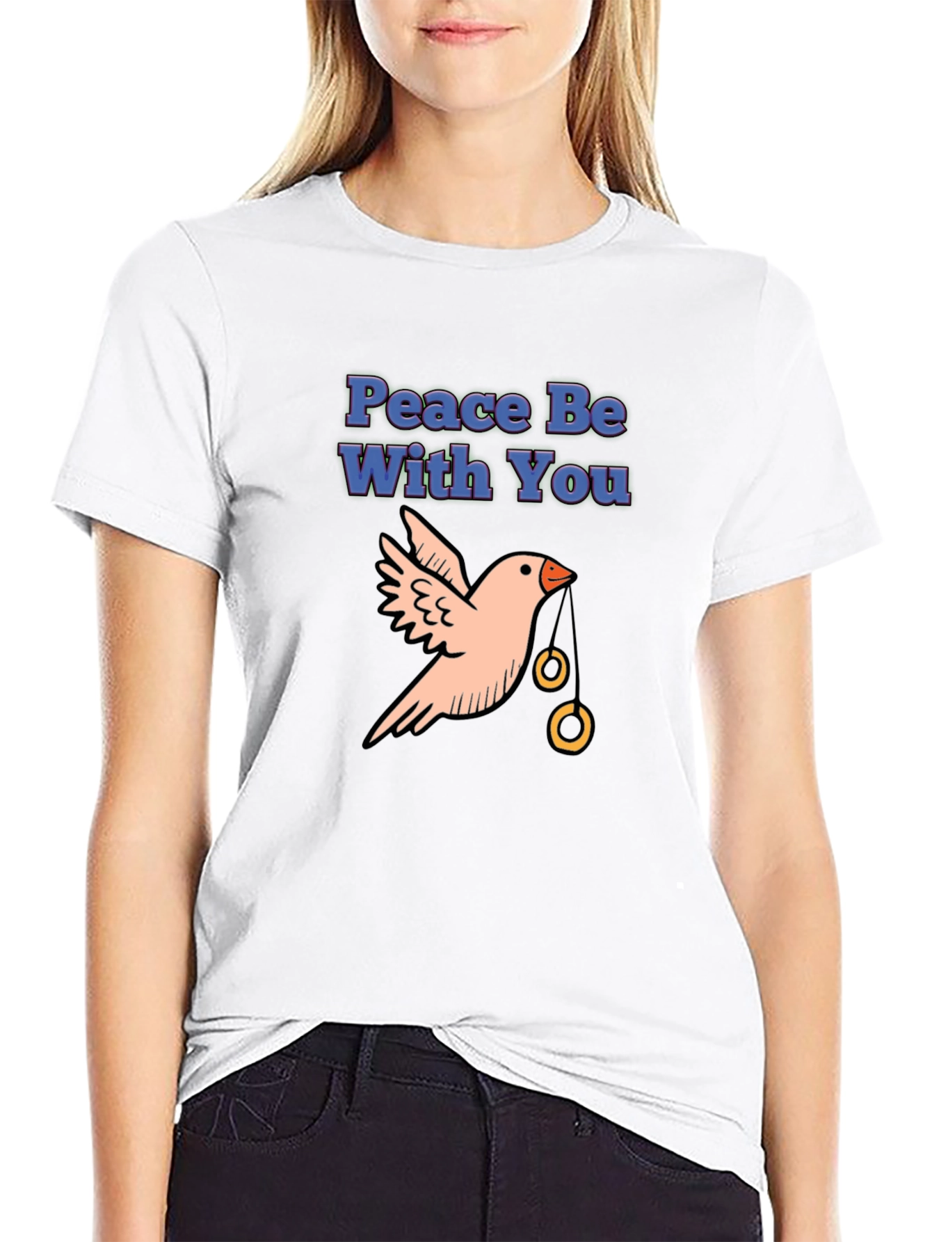 Peace Dove Graphic T-Shirt - Soft Cotton Blend