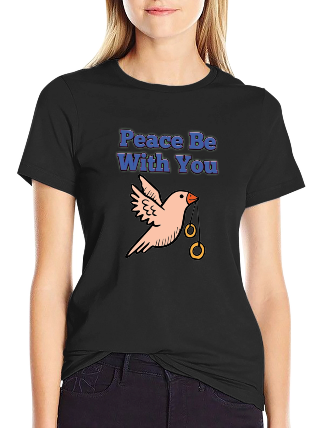 Peace Dove Graphic T-Shirt - Soft Cotton Blend