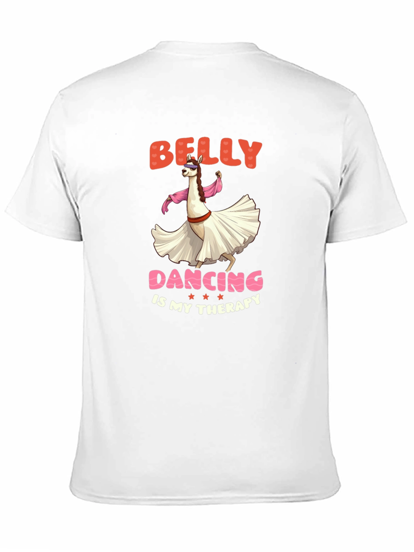Belly Dancing Llama T-Shirt - Therapy Tee
