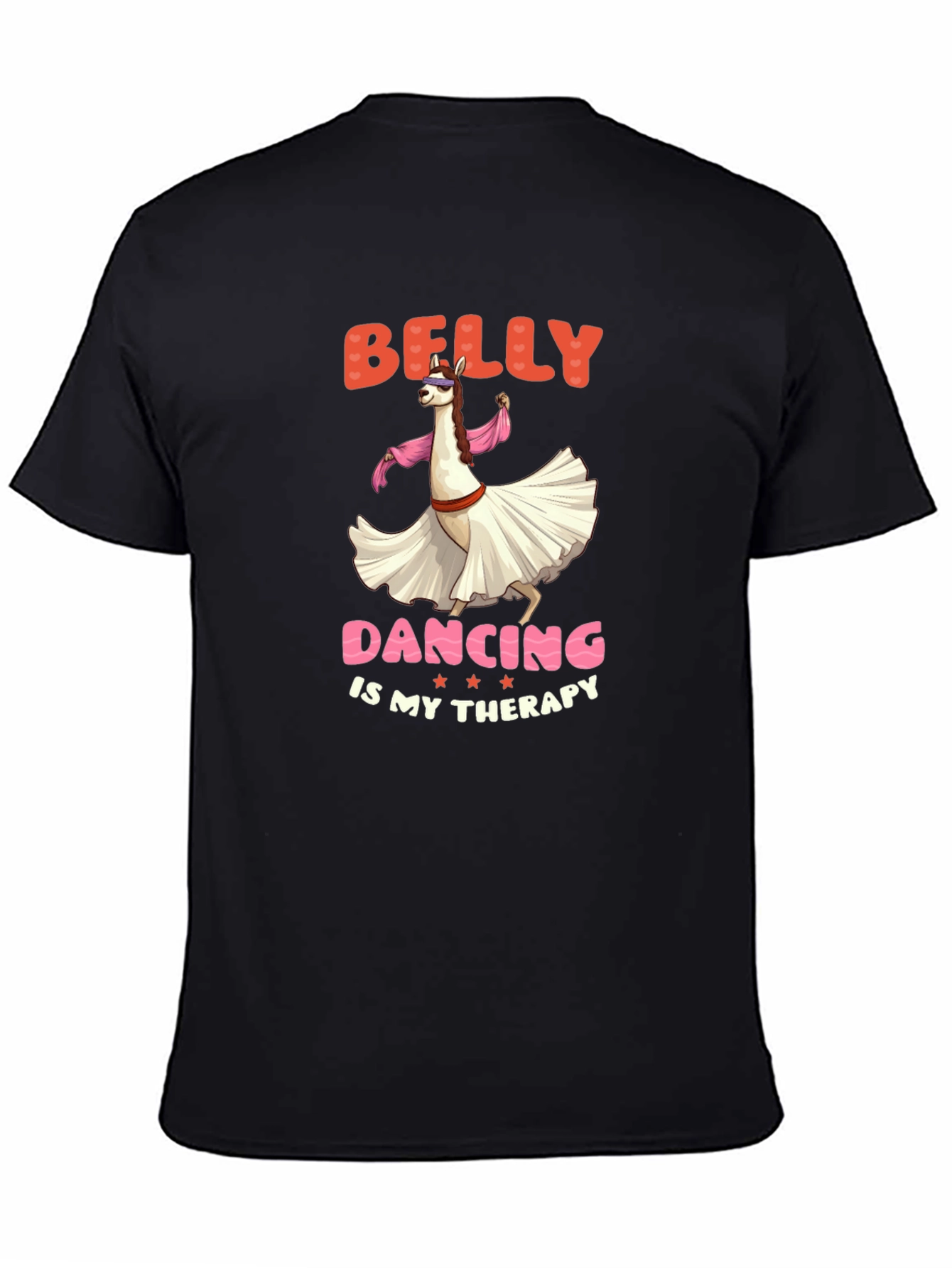 Belly Dancing Llama T-Shirt - Therapy Tee