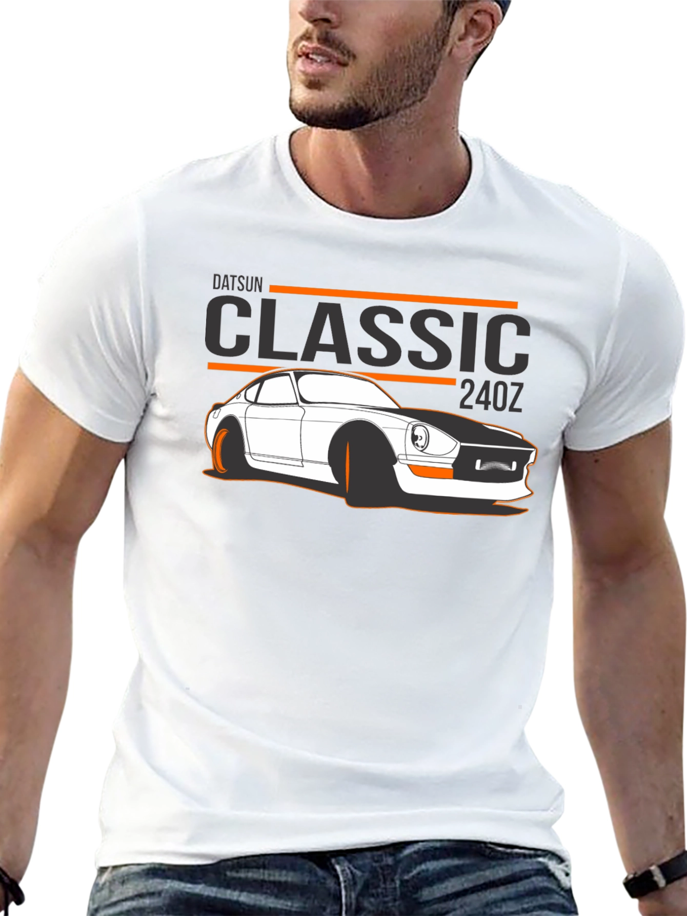 Datsun 240Z Classic Car Graphic T-Shirt