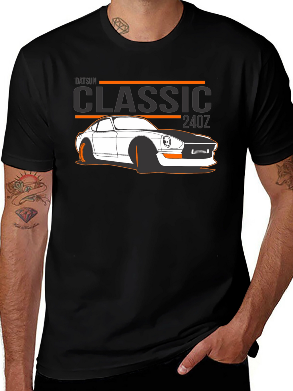 Datsun 240Z Classic Car Graphic T-Shirt