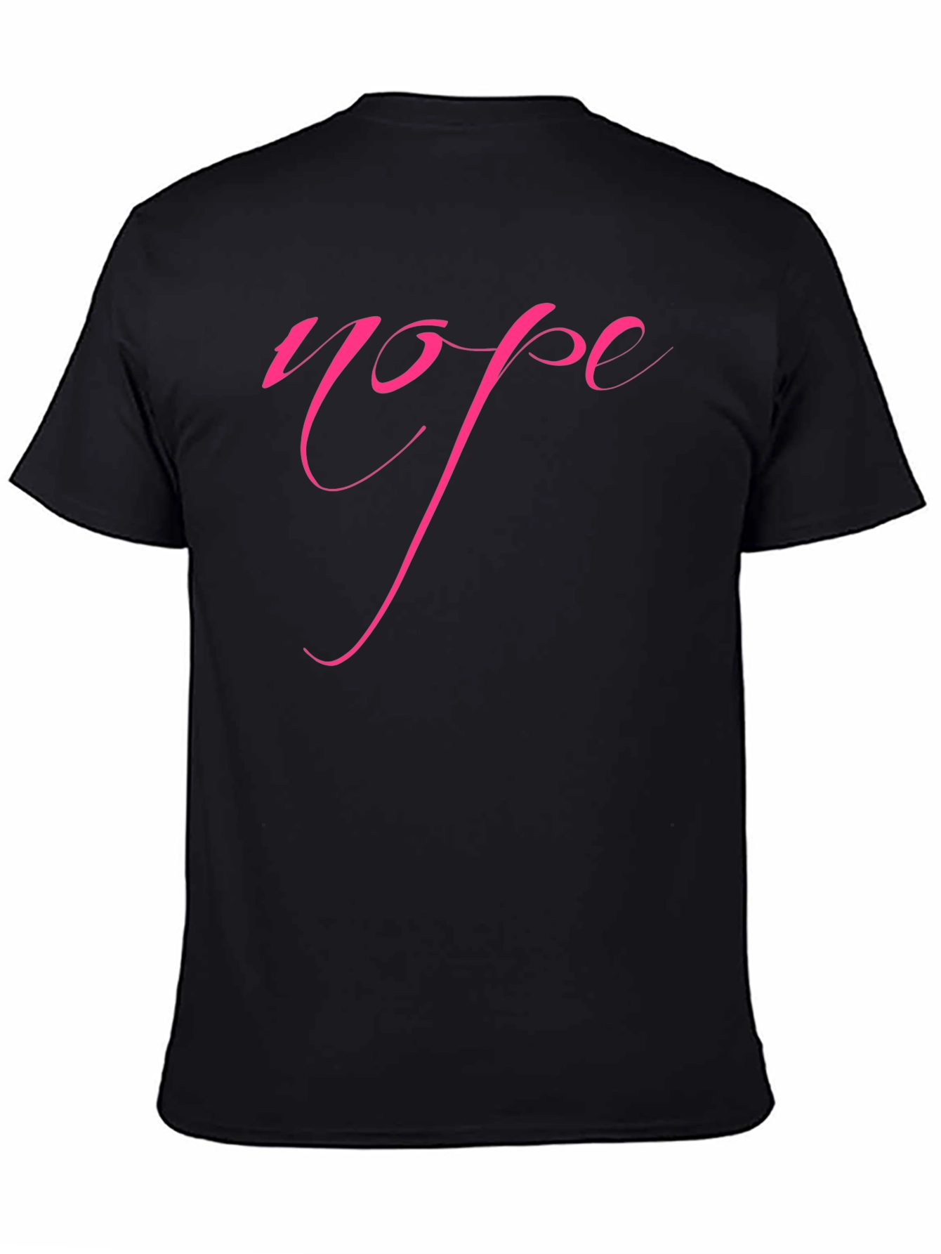 Nope Graphic Tee - Trendy Slogan Shirt