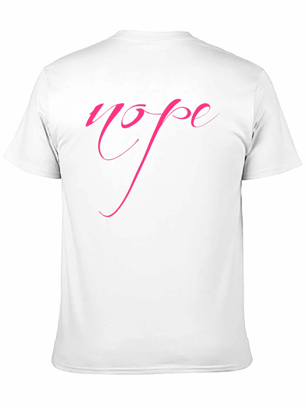 Nope Graphic Tee - Trendy Slogan Shirt