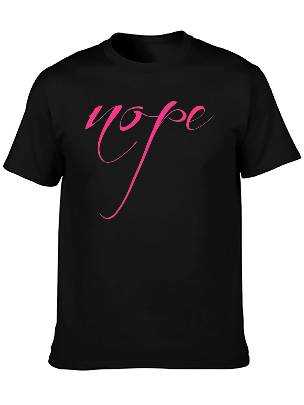 Nope Graphic Tee - Trendy Slogan Shirt