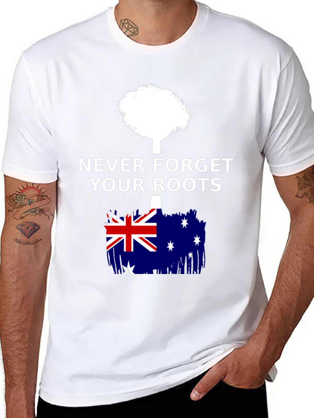 Never Forget Your Roots Australia T-Shirt