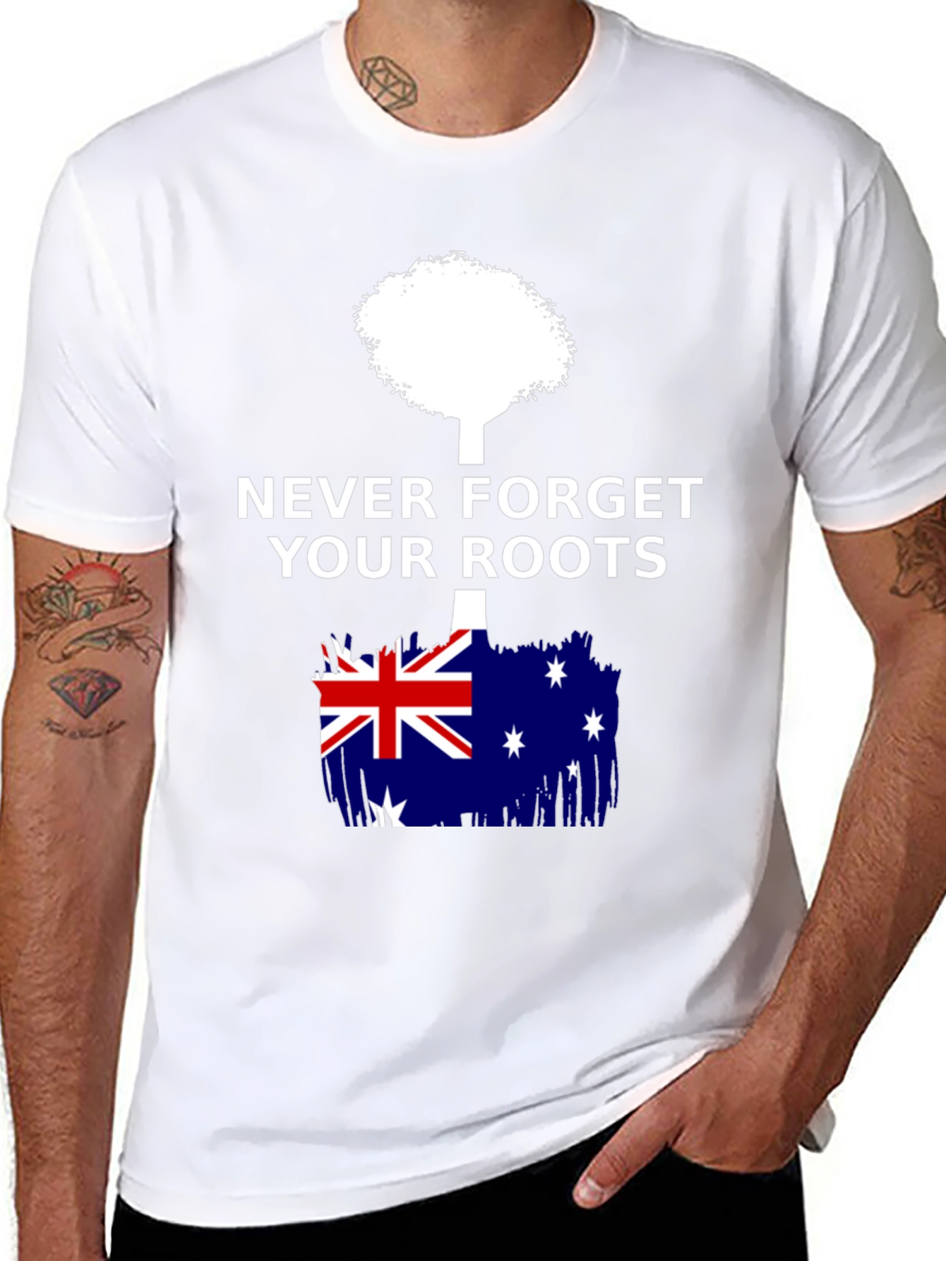 Never Forget Your Roots Australia T-Shirt
