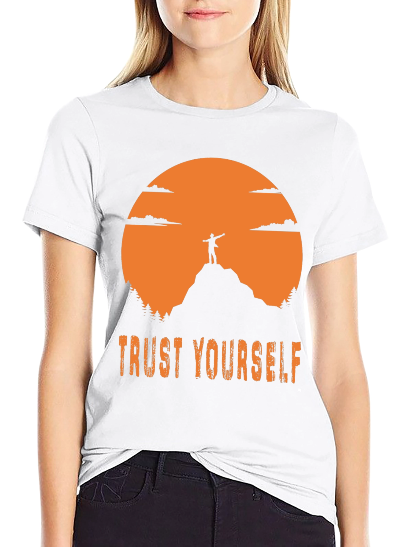 Trust Yourself Graphic Tee - Mountain Adventure