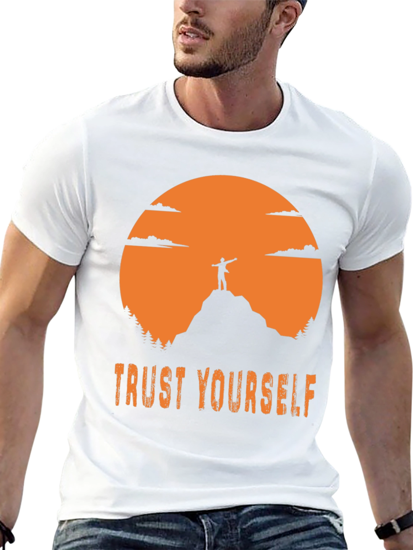 Trust Yourself Graphic Tee - Mountain Adventure