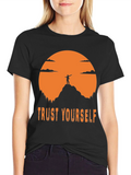 Trust Yourself Graphic Tee - Mountain Adventure