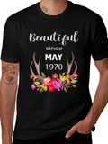 Beautiful Since May 1970 Graphic T-Shirt