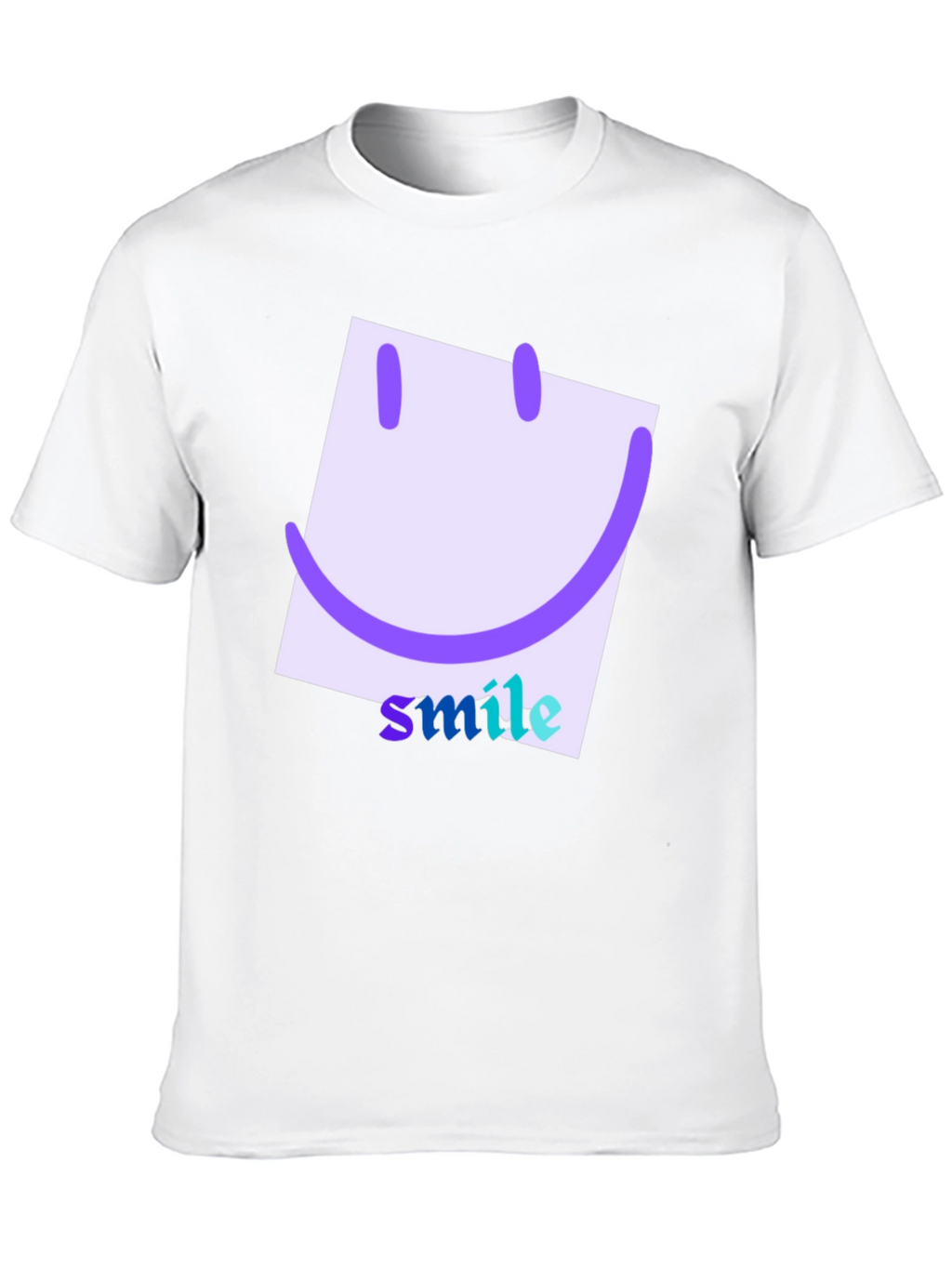 Smile Graphic Tee - Fun & Casual Black T-Shirt