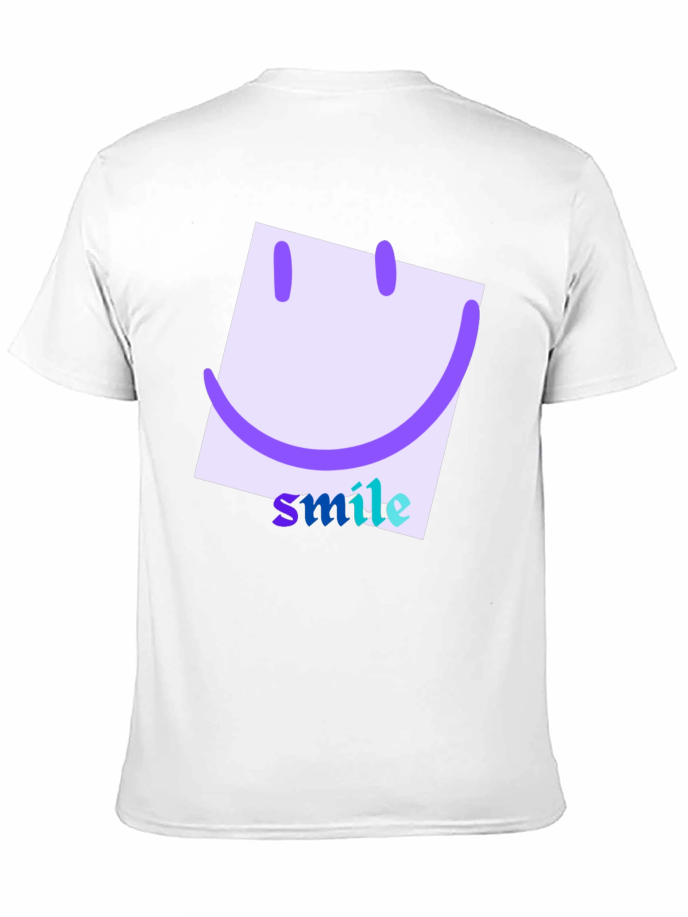 Smile Graphic Tee - Fun & Casual Black T-Shirt