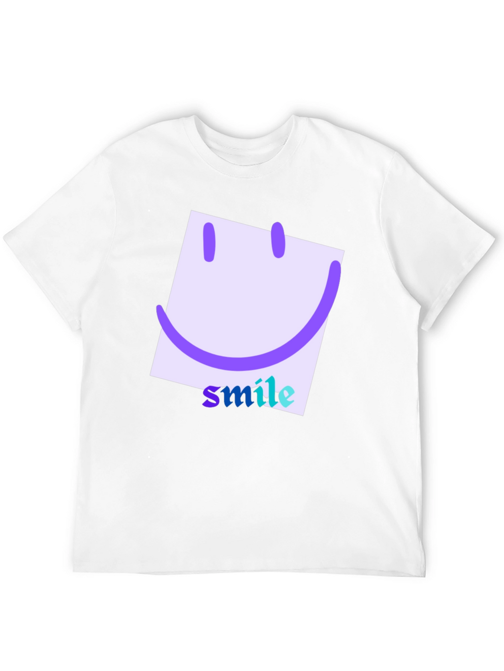 Smile Graphic Tee - Fun & Casual Black T-Shirt