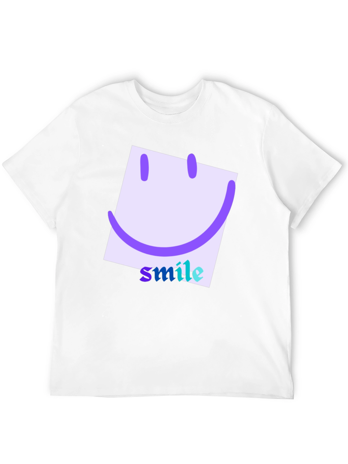 Smile Graphic Tee - Fun & Casual Black T-Shirt