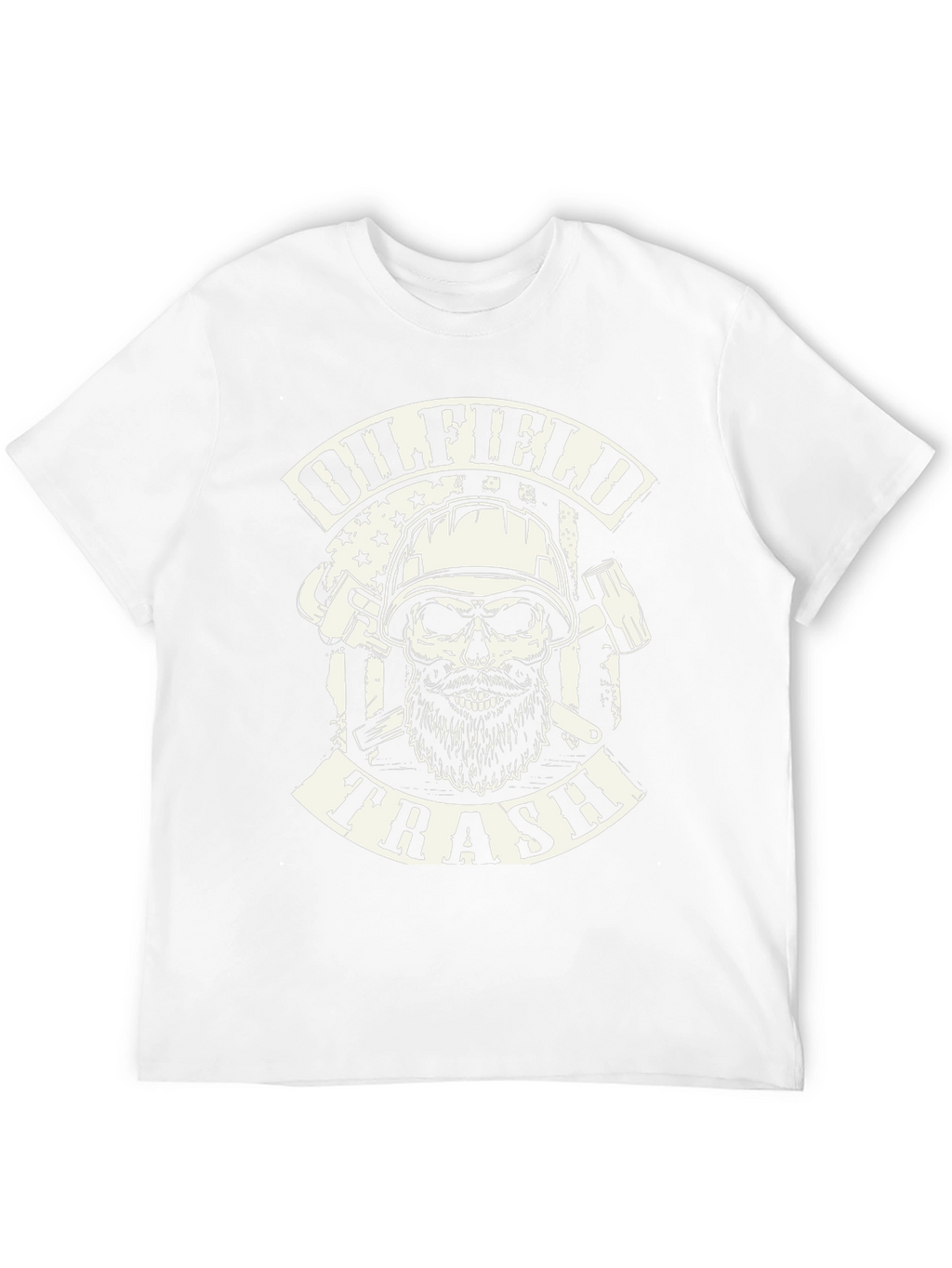 Oilfield Trash Skull T-Shirt - Black Graphic Tee