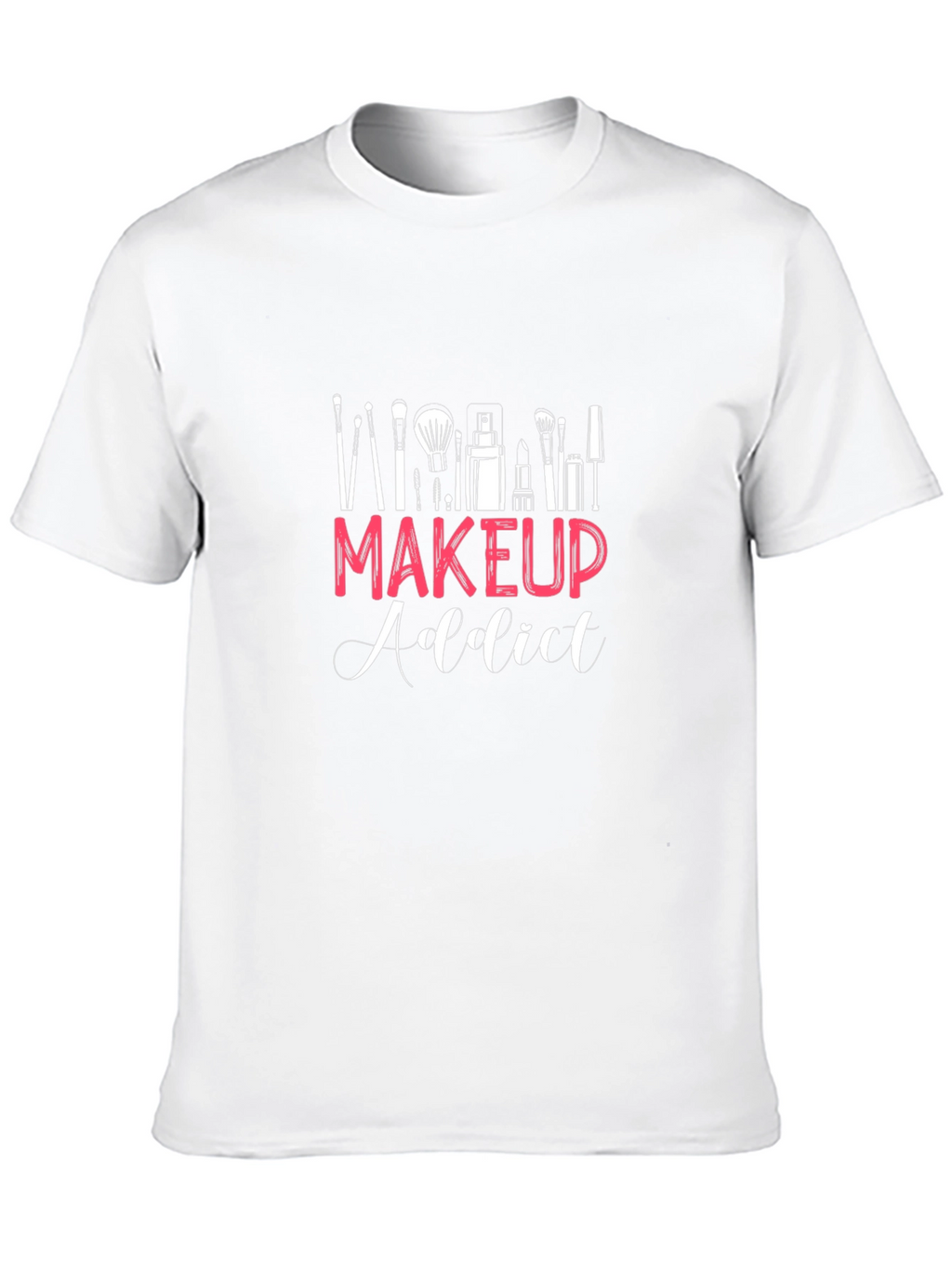 Makeup Addict Graphic T-Shirt - Unisex Black Tee