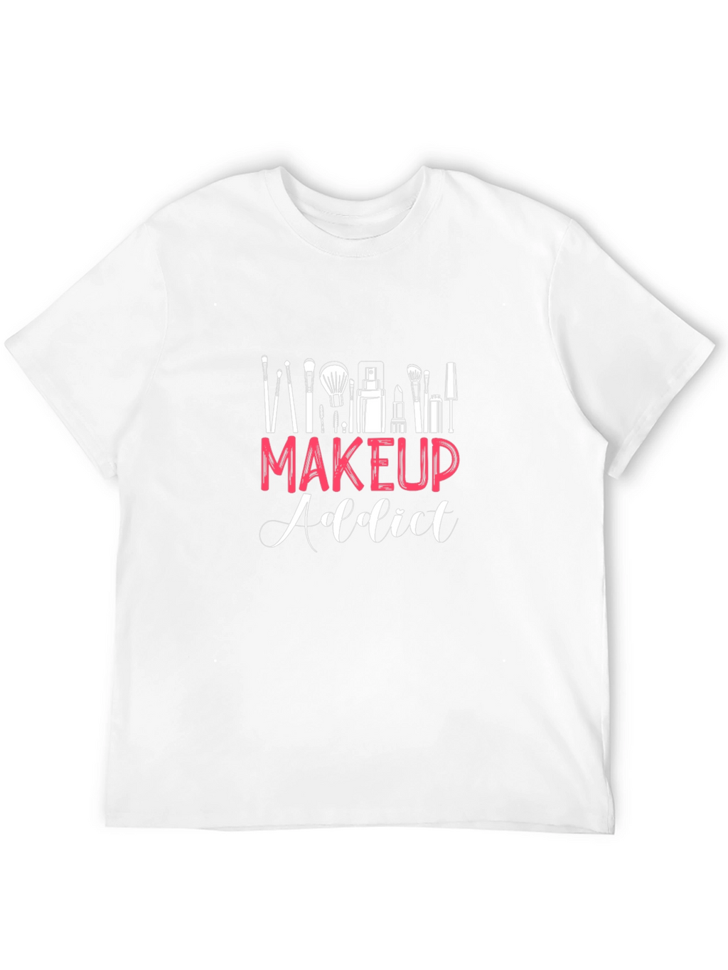 Makeup Addict Graphic T-Shirt - Unisex Black Tee