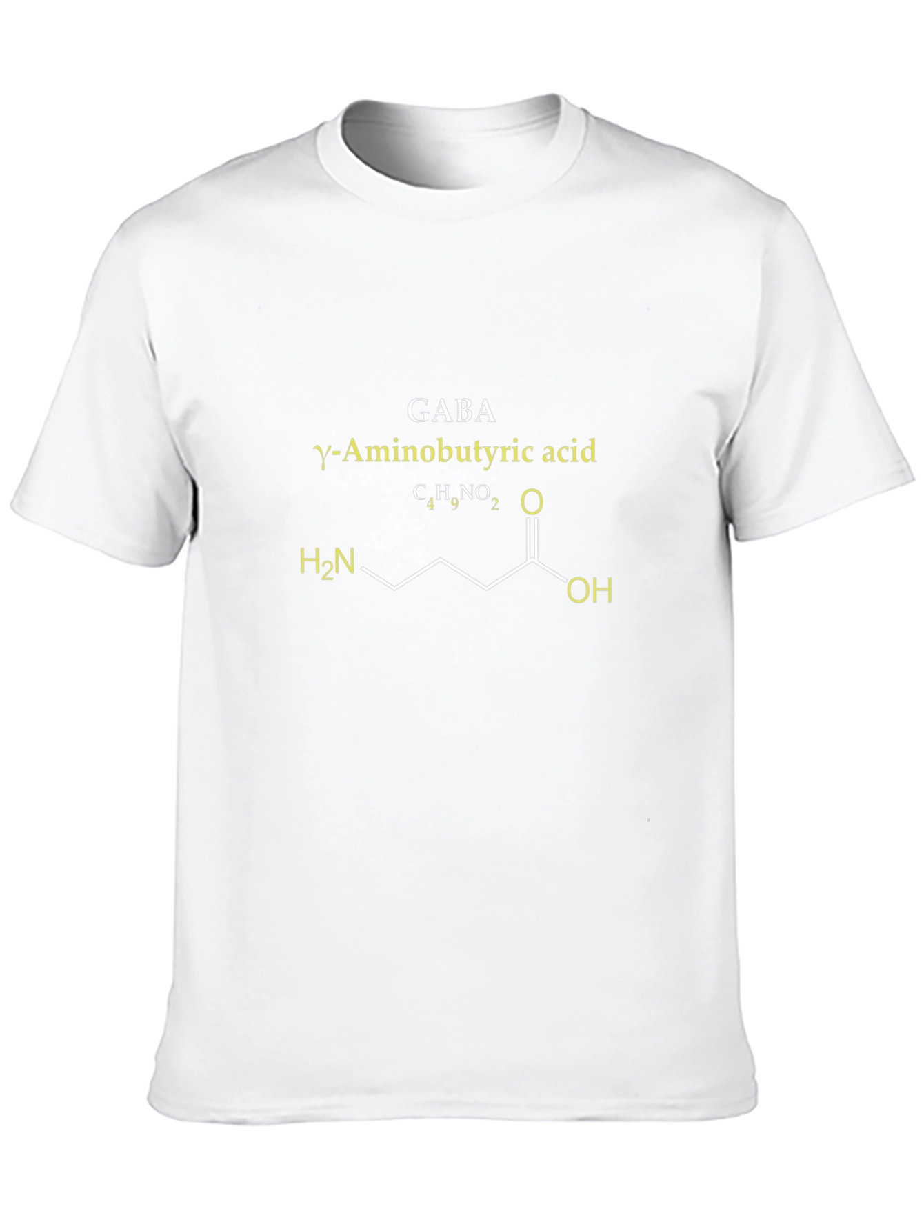 GABA Molecule Graphic T-Shirt - Science & Chemistry