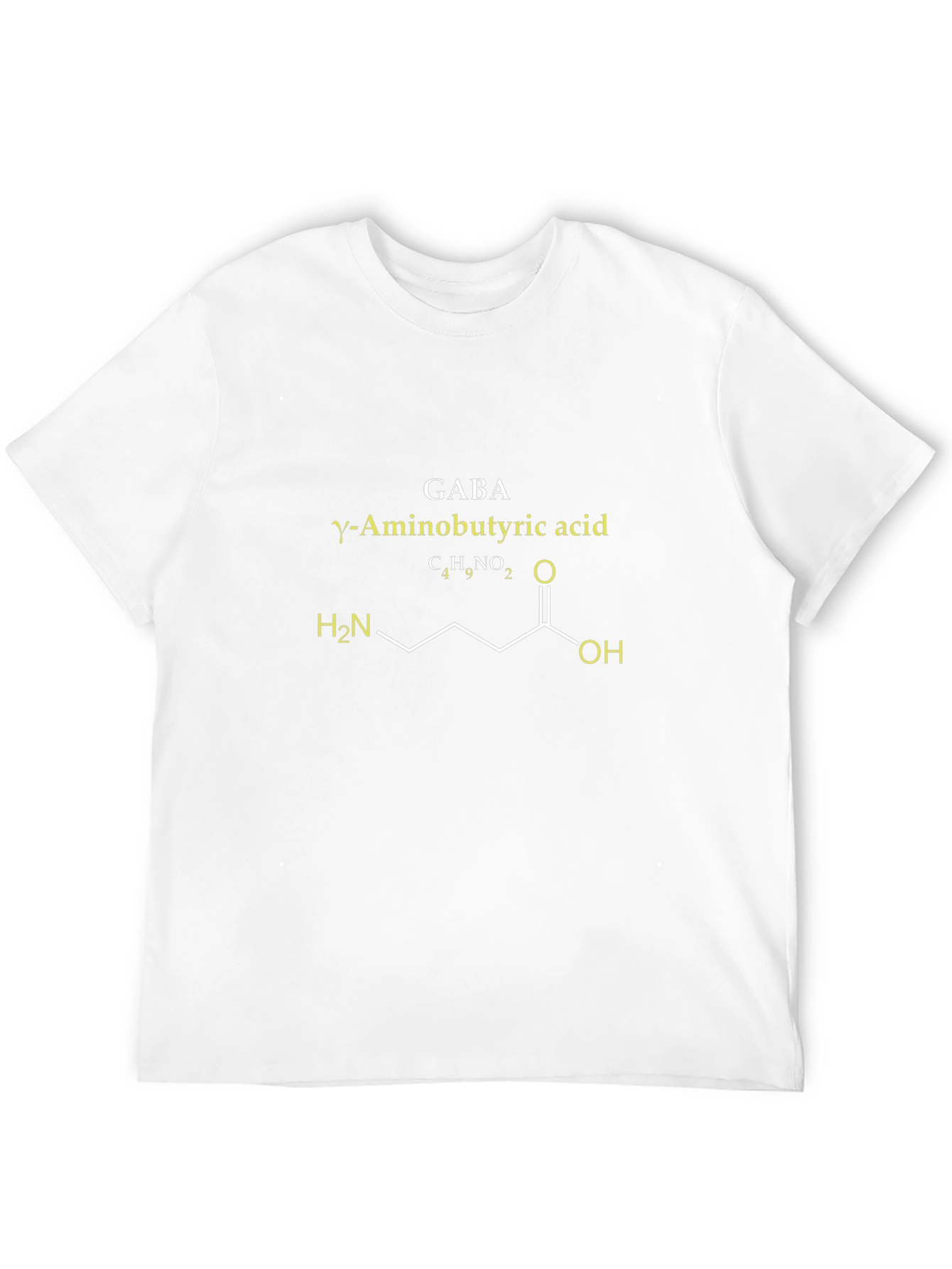 GABA Molecule Graphic T-Shirt - Science & Chemistry