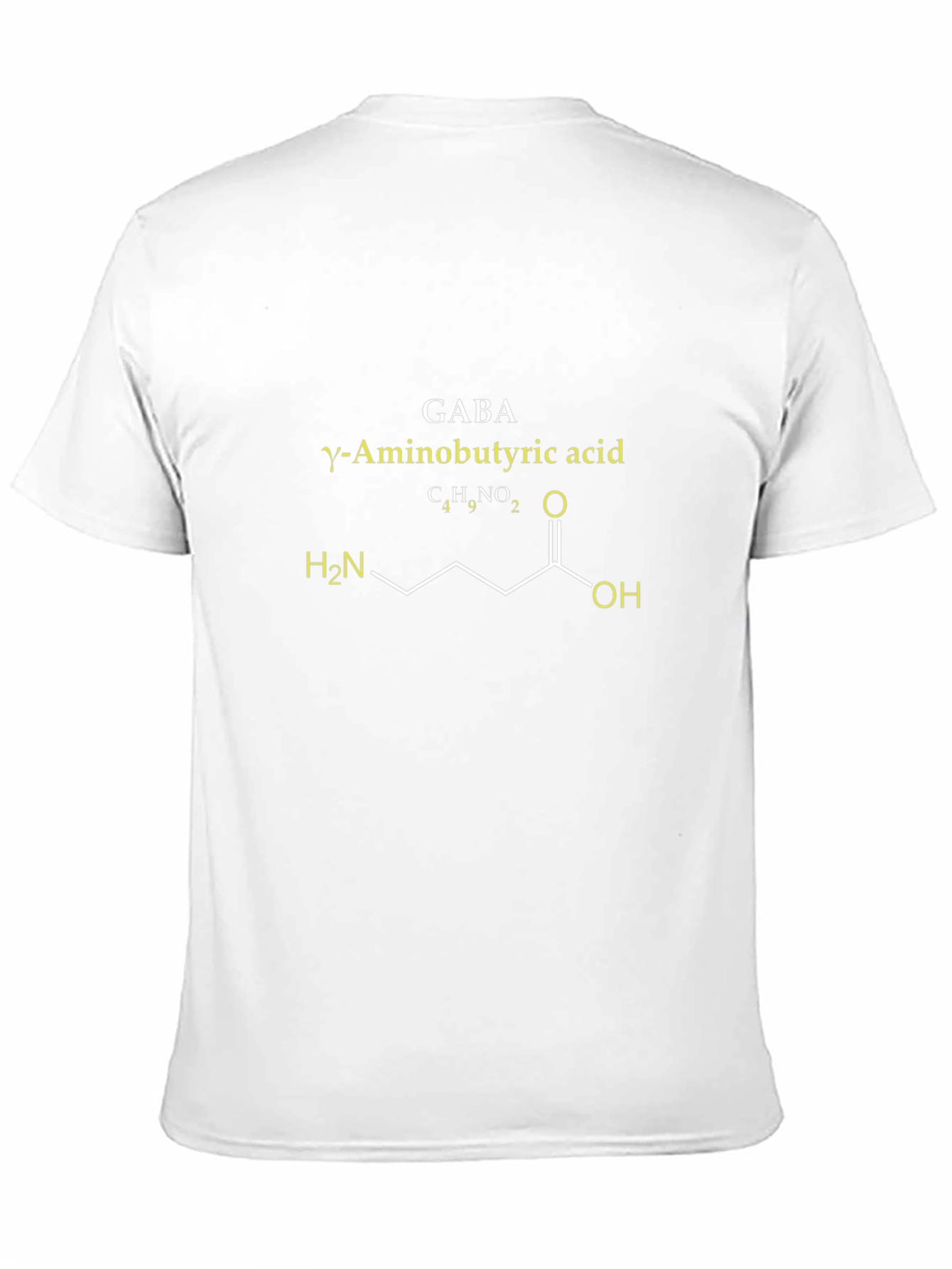 GABA Molecule Graphic T-Shirt - Science & Chemistry