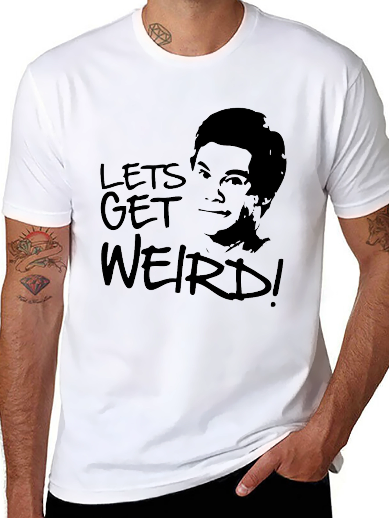 Lets Get Weird T-Shirt -  Unisex Graphic Tee
