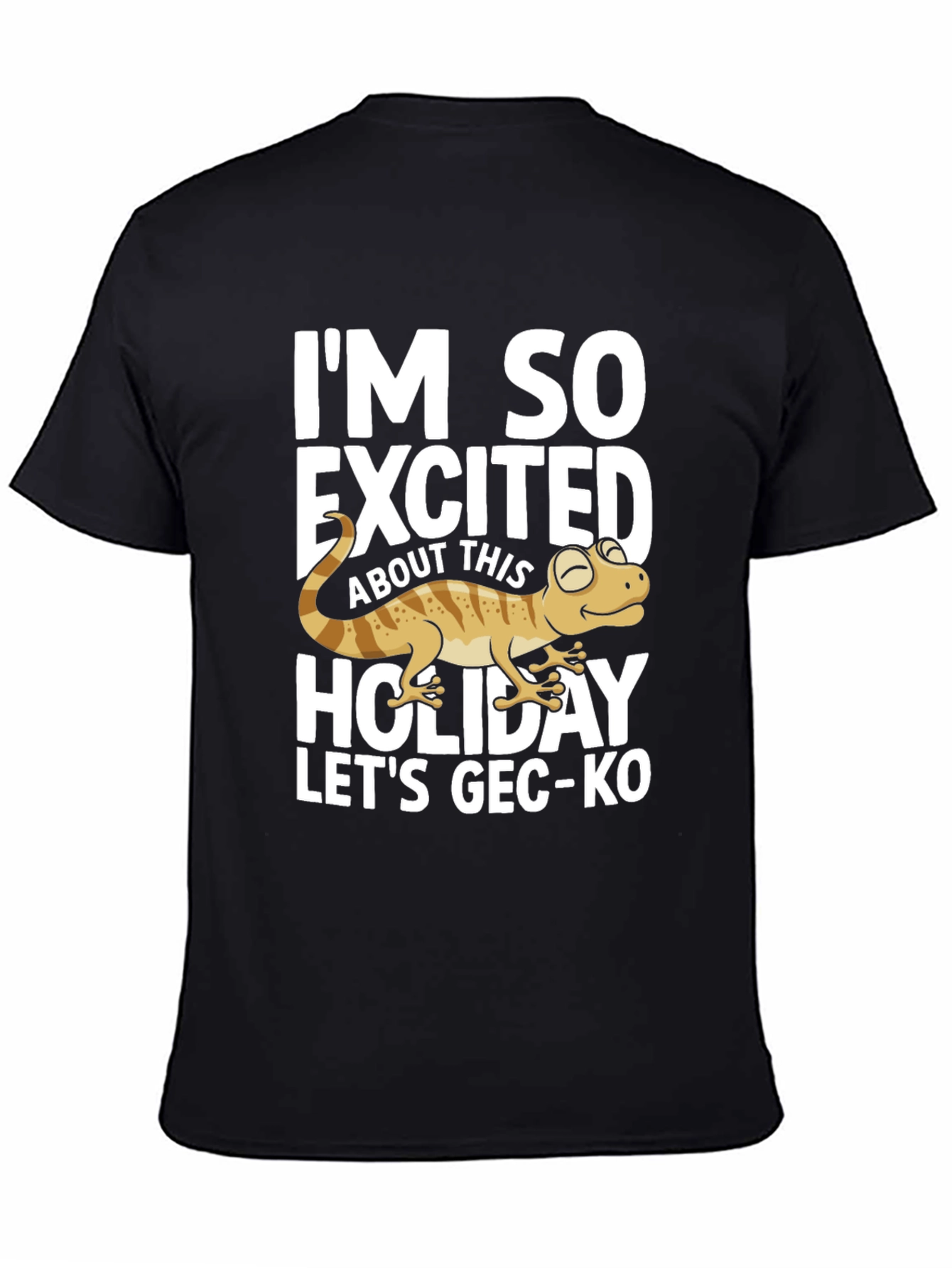 Funny Gecko Holiday T-Shirt