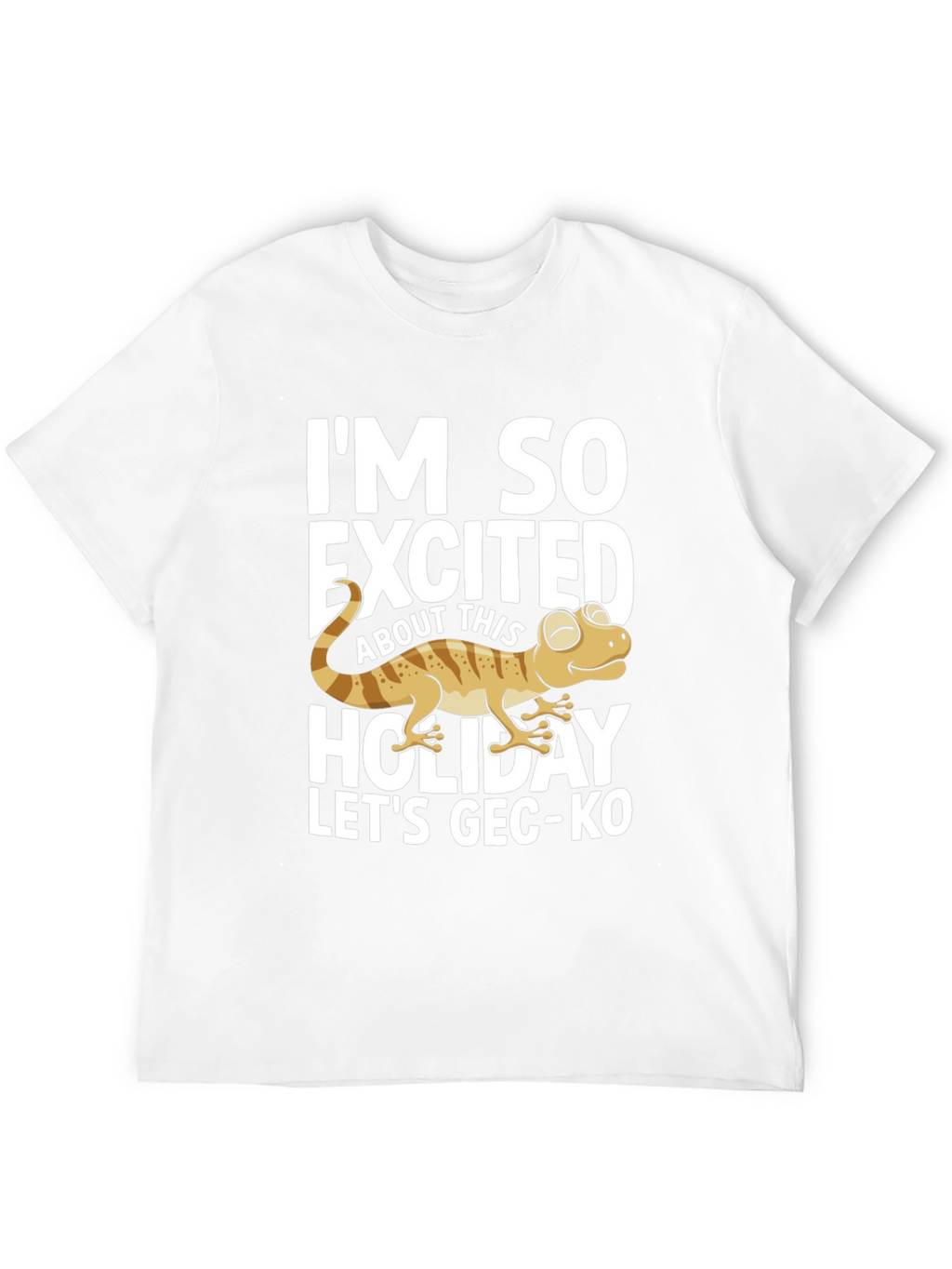 Funny Gecko Holiday T-Shirt