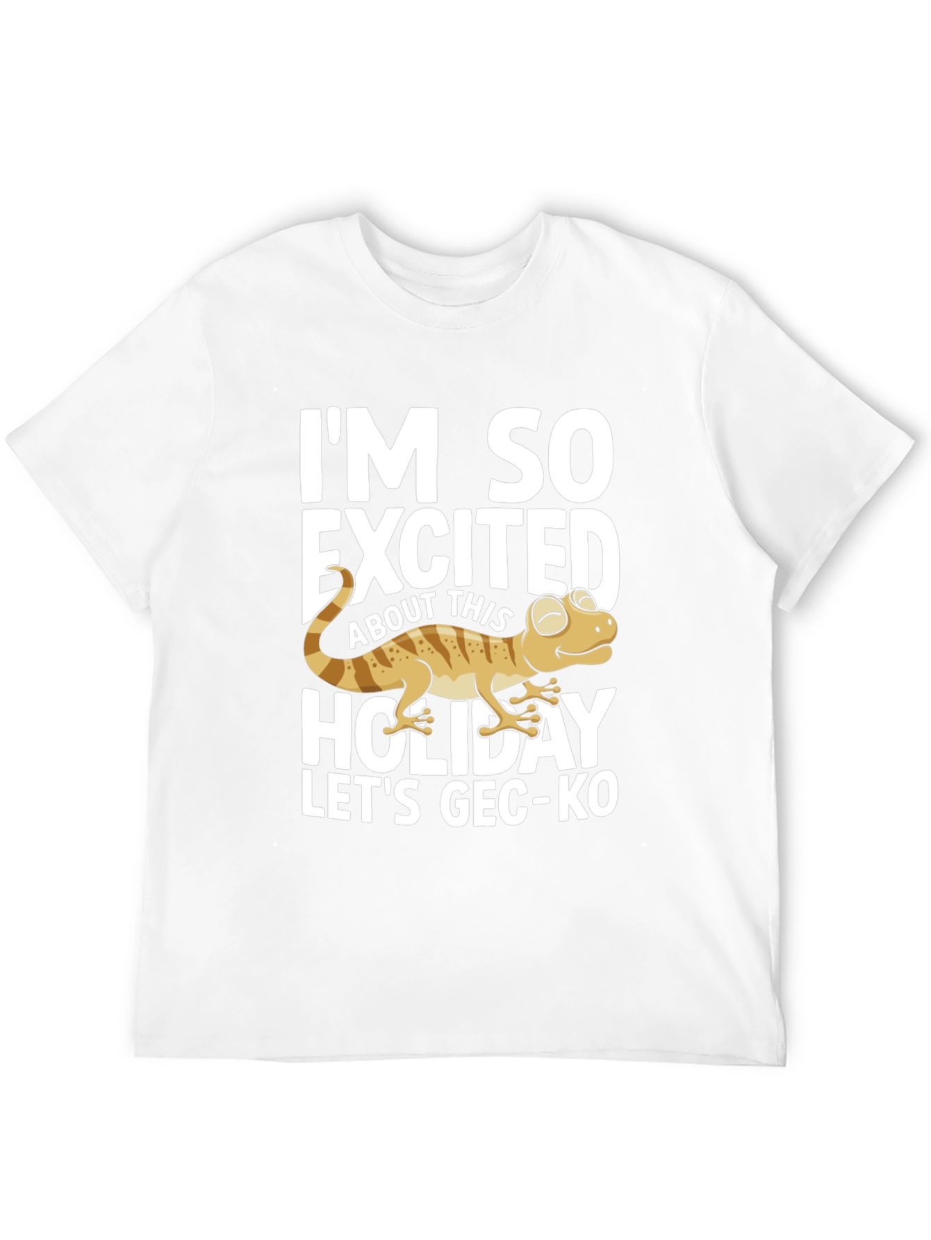 Funny Gecko Holiday T-Shirt