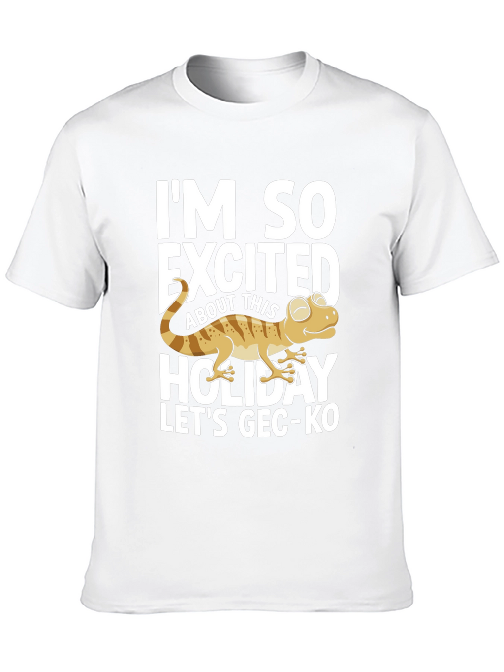 Funny Gecko Holiday T-Shirt