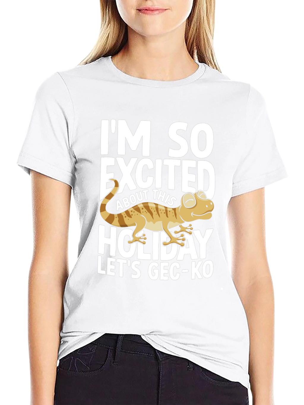 Funny Gecko Holiday T-Shirt